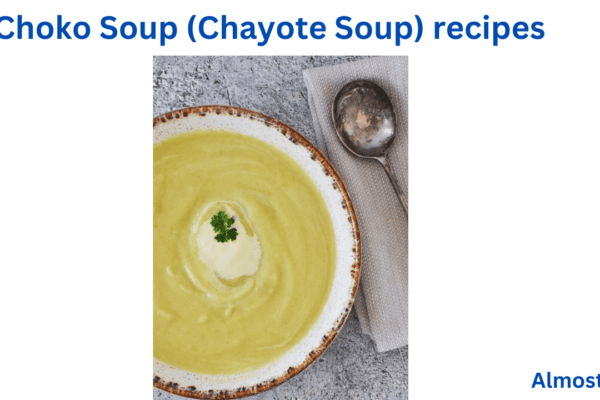 Choko Soup (Chayote Soup)