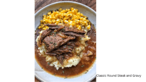 Classic Round Steak and Gravy